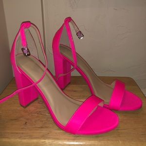Pink Heels size 7.5